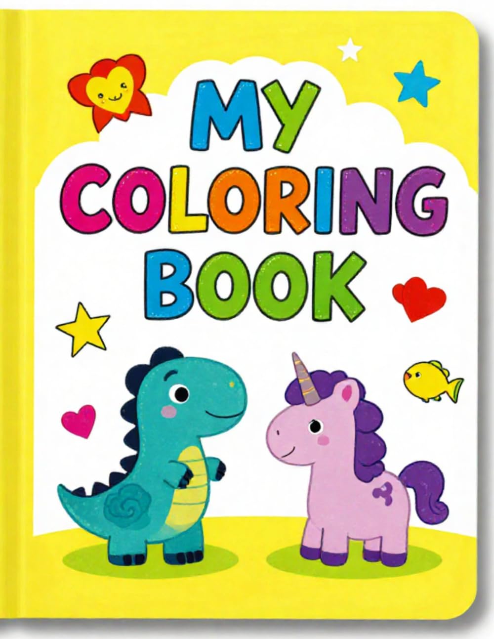 Coloring Book: Color, Learn and Have Fun!