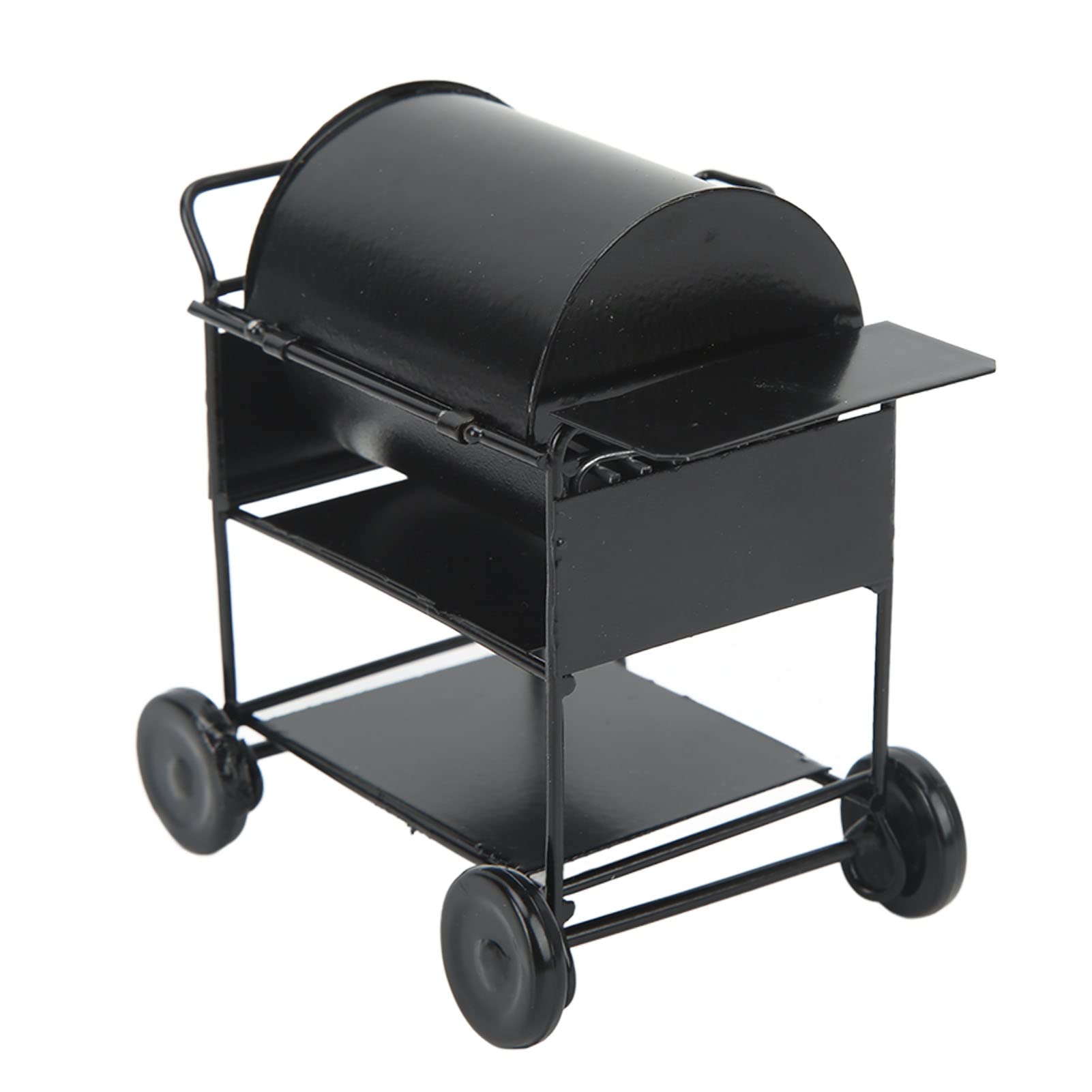 Mini Dollhouse BBQ Grill, 1/12 Miniature Oven Model RC Car Decoration Grill Kitchen Simulation Toy Grill for Dollhouse Furniture