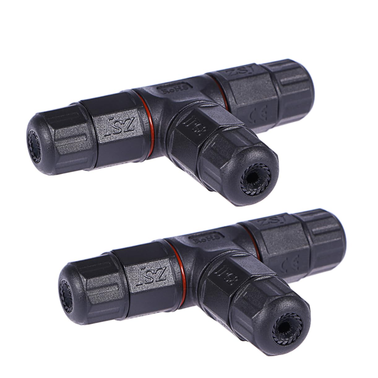HOMSFOU 6 Stk Wasserdichter Kabelverbinder elektrischer Kabelstecker Elektrischer Steckverbinder Kabelspleißverbinder Draht Stromkabel wasserdichte Kabelverbinder Lichtstecker außenlampe