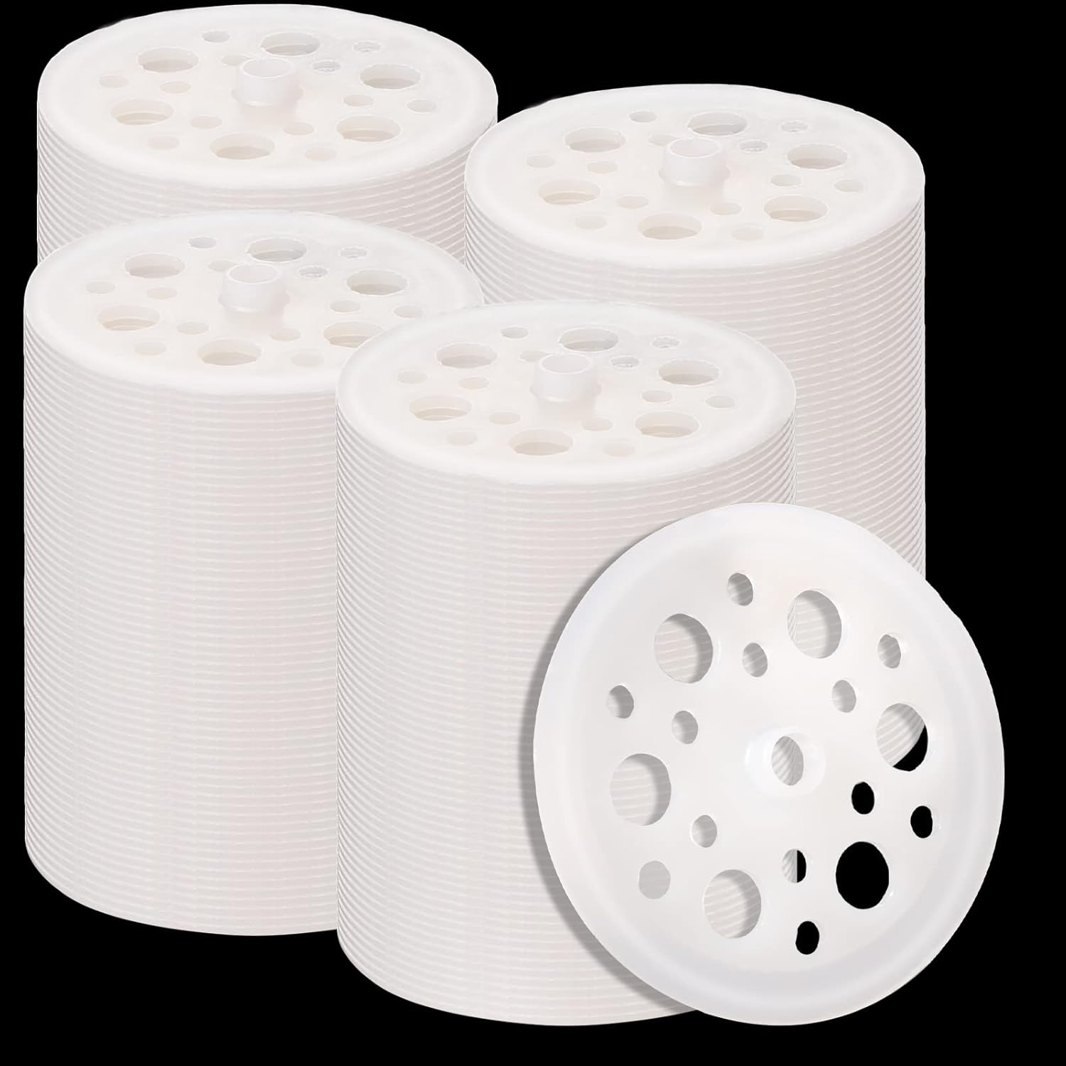 100 Pcs 45mm Plastic Washers for Installation of Insulation Foam Board