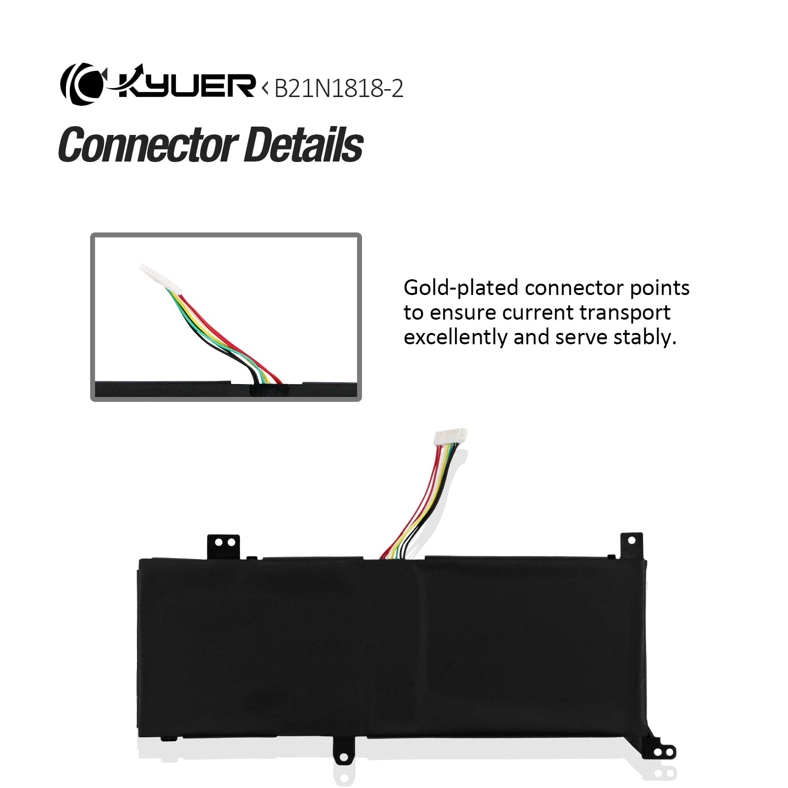 C21N1818-2 B21N1818-2 Batería para ASUS VivoBook 14 F412DA F412FJ F412FL F412UA A412DA A412FA A412FL A412FJ A412UA X412DA X412FA X412FJ X412FL X412UA X412UB X412UF X412JA R424D R424DA R424F R424FA
