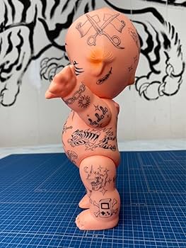 タトゥーキューピー Amazon.co.jp: レア 刺青 キューピー人形 25cm タトゥー