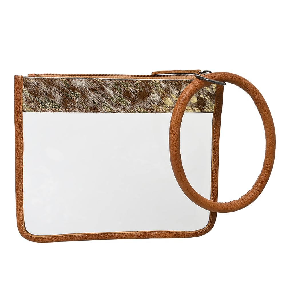 American Darling Clear Bag Hair-on Genuine Leather women bag western handbag purse