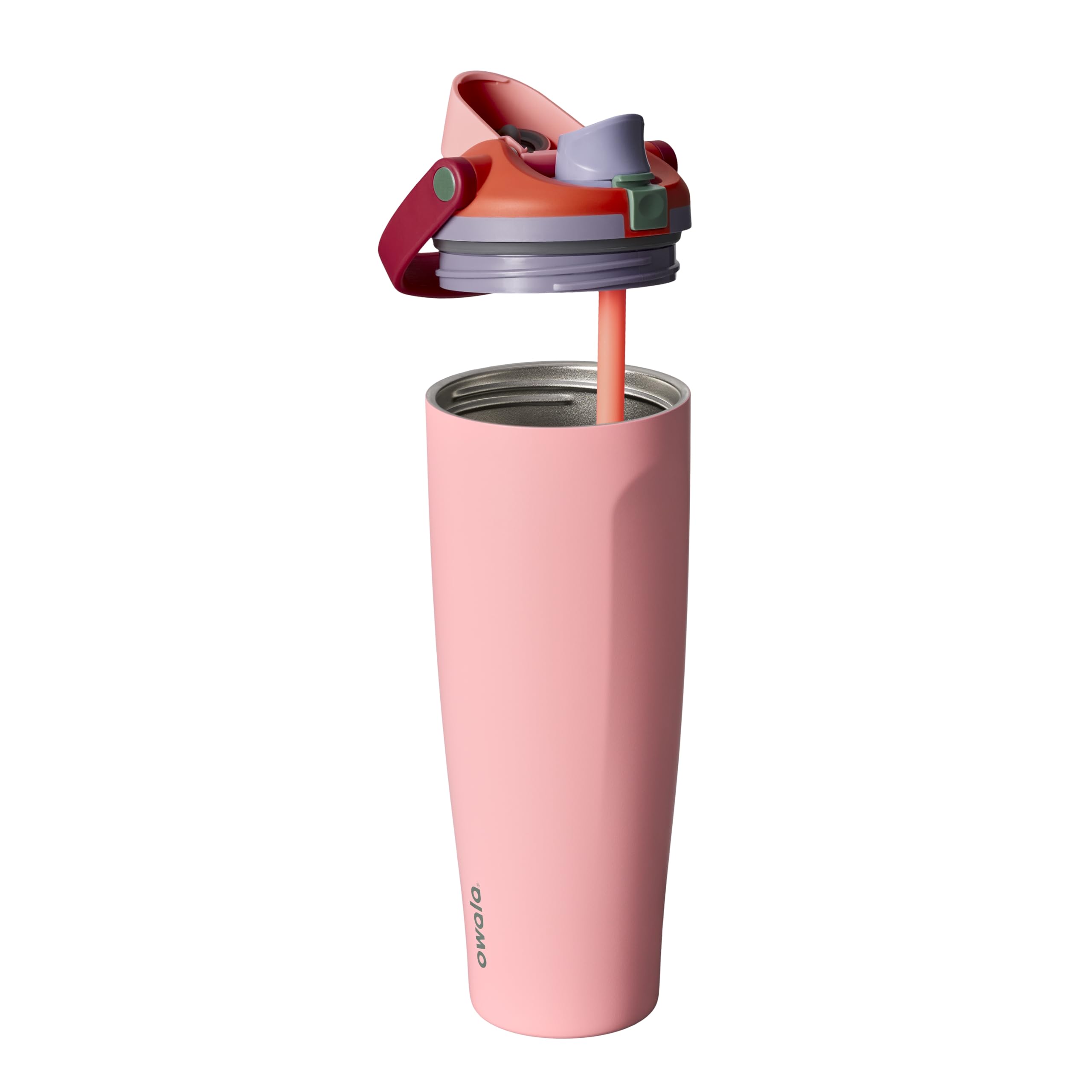 Owala FreeSip Sway Insulated Stainless Steel Water Bottle, 40oz, Sugar High alternate