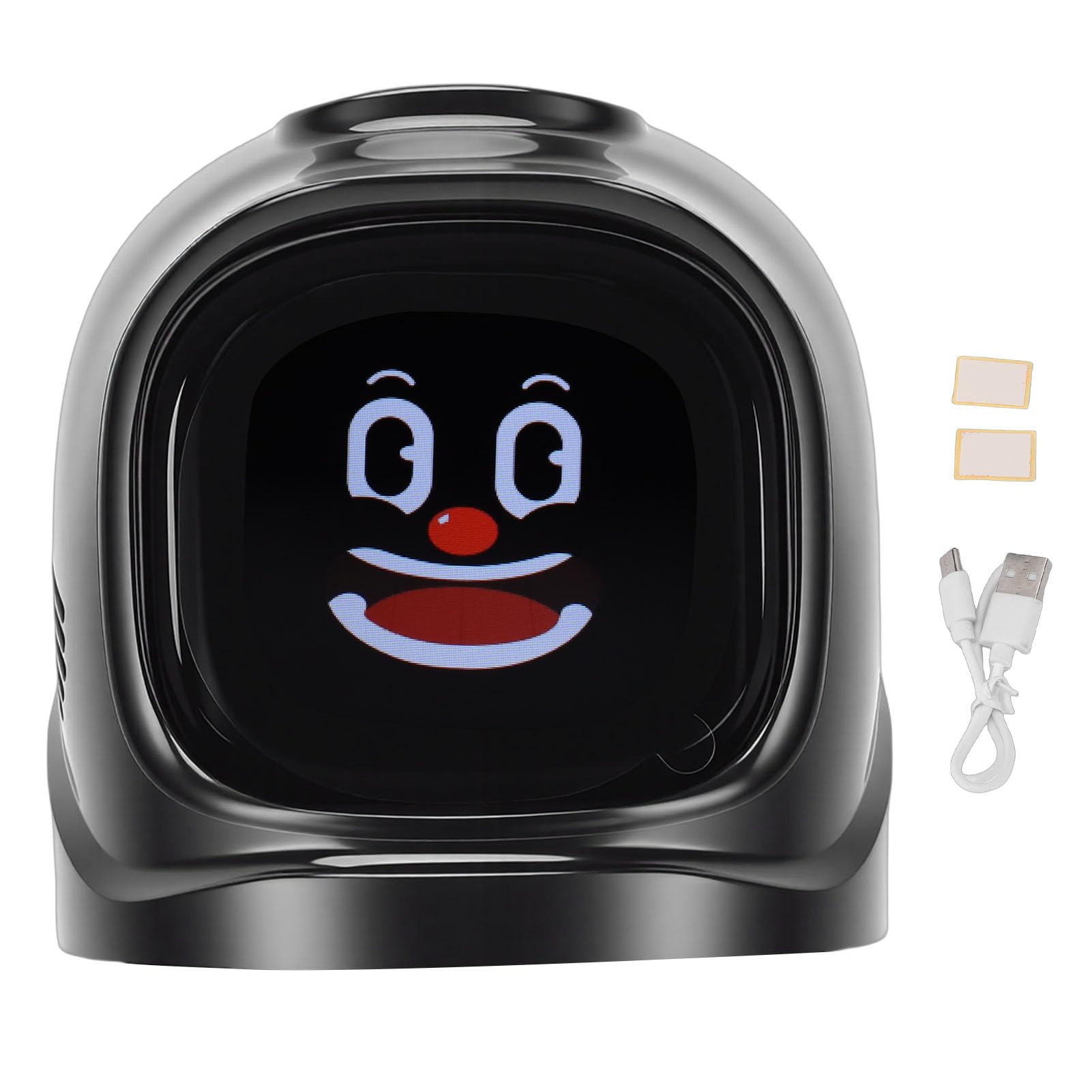 Fdit Robot Compañero para Salpicadero de Coche, Decoración Interactiva con Giroscopio de Alta Precisión, Batería de 10 Horas, for Conducción y Viajes en Coche
