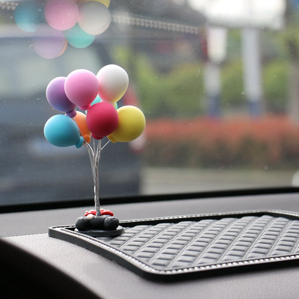 TOTMOX Car Accessories Car decoion Mini Creative Car Interior Ball Balloon Dashboard Desk Clay