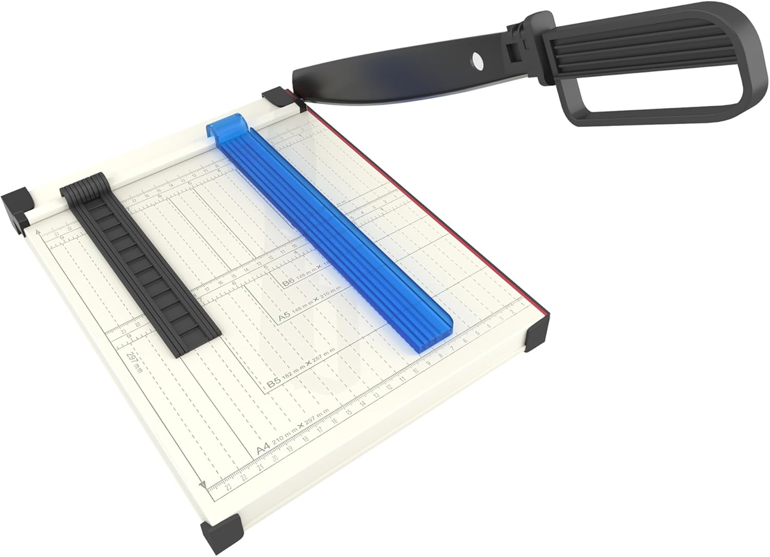 Product image of Hmfmdy Paper Cutter, Guillotine Paper Cutter, 12" Cut Length Paper Trimmer, Heavy Duty Metal Base Paper Cutting Board, 12 Sheet Capacity Paper Slicer for Cardstock Crafts, Coupon, Label & Photo