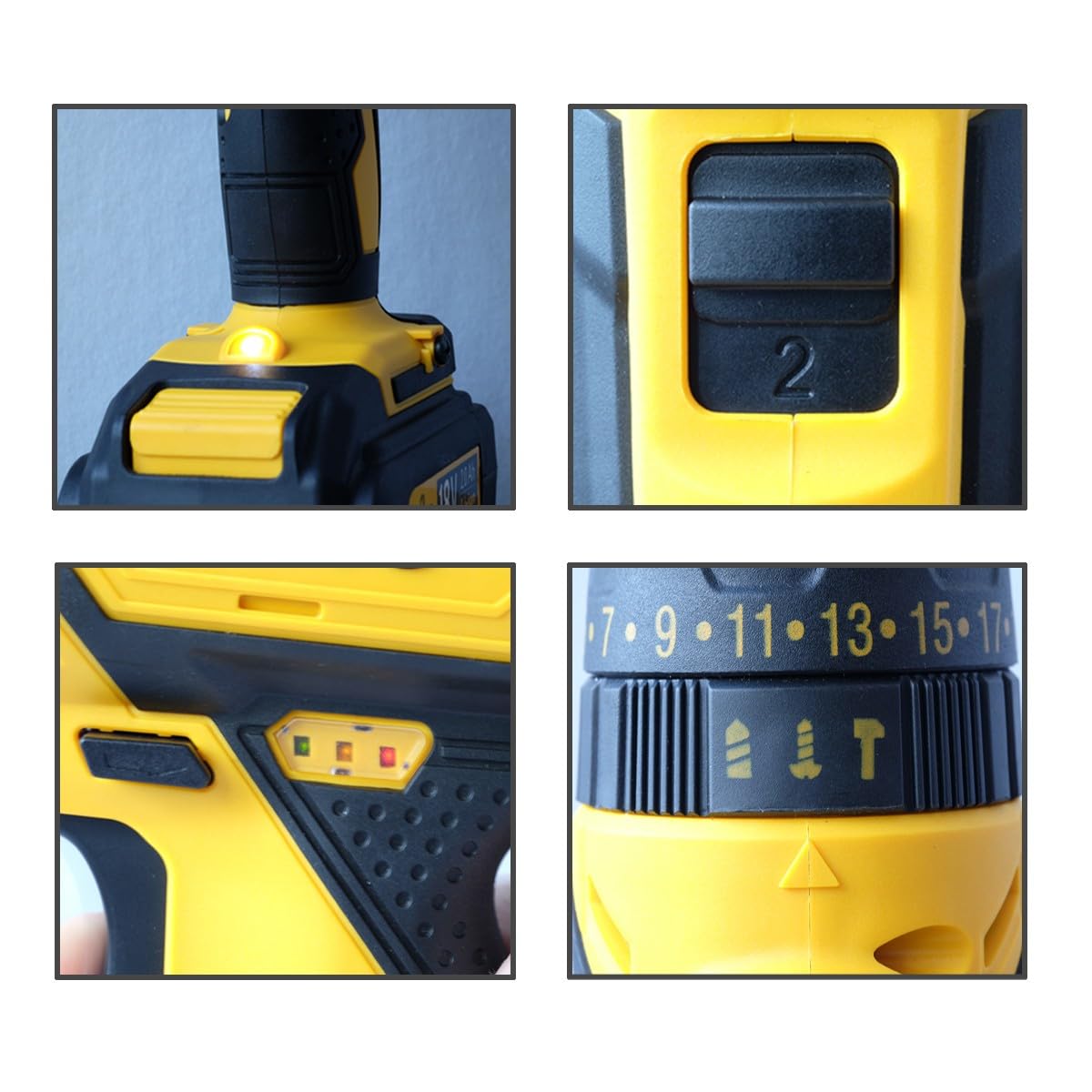 Taladro Atornillador Max Drill 18V Vito Pro-Power
