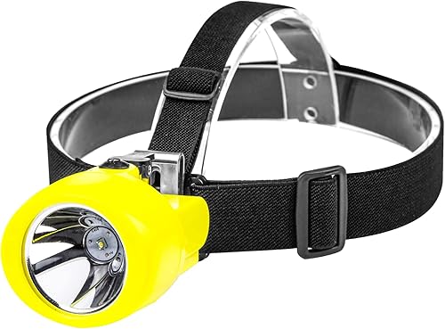 Superbright - Luz LED para minería, minería subterránea, luces de caza de coon, impermeable, luz LED minera KL3.0LM recargable para minería,