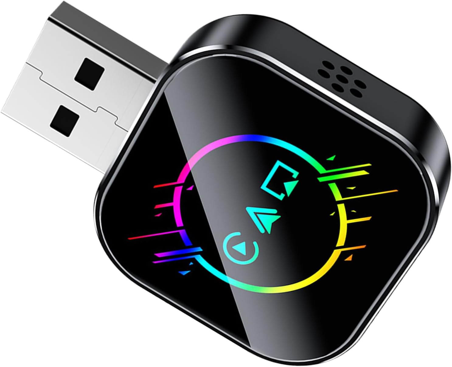 Adapter do mirroringu ekranu w samochodzie Konwerter Plug and Play bez | Bezprzewodowe Urządzenie Do Odtwarzania Wideo Na Ekranie Do Dojazdów Pracy Podróży Miejskiej Jazdy Nawigacji Muz