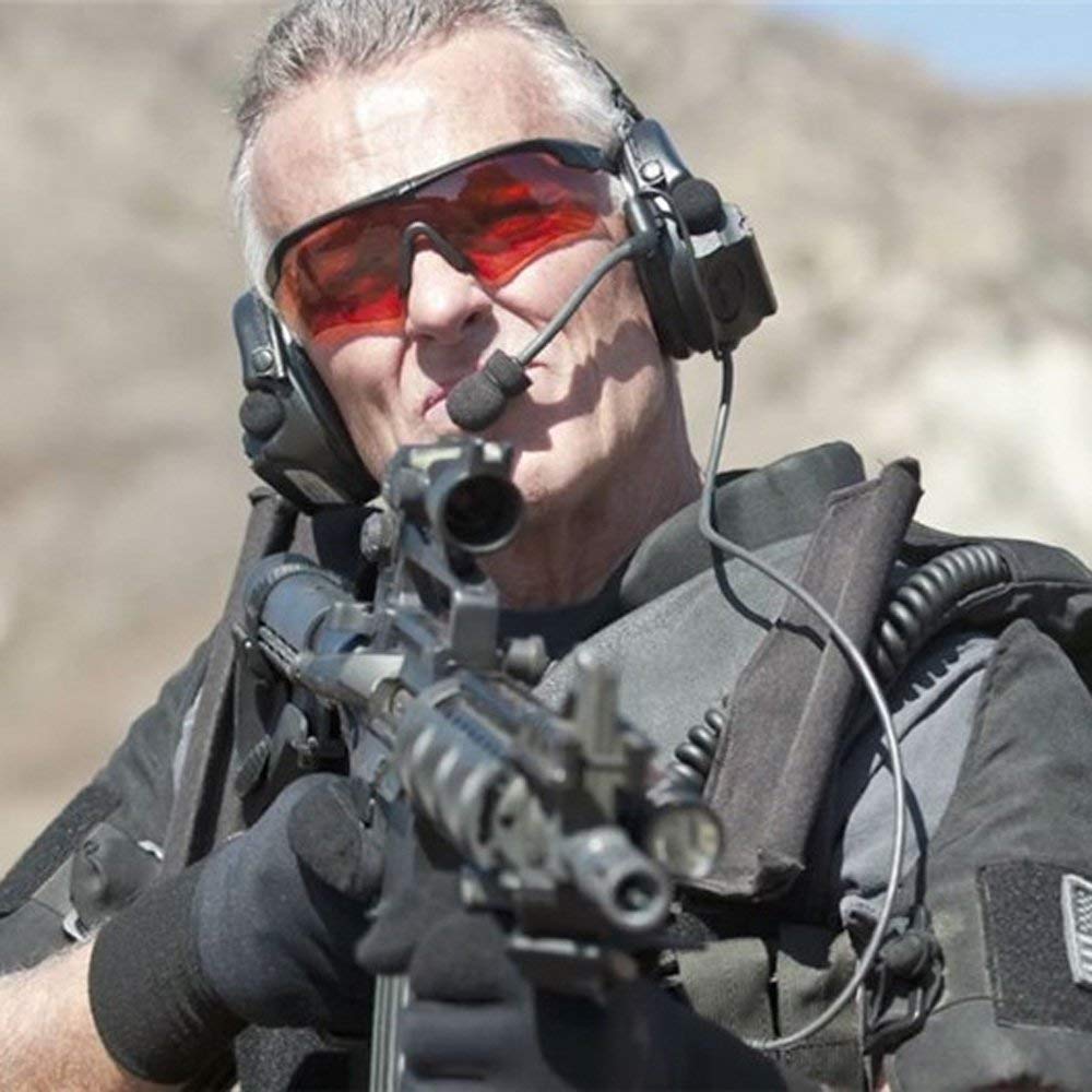 Lunettes de soleil militaires polarisées pour sports de plein air - Pour homme