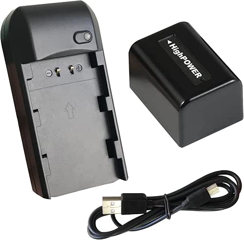 NP-FV5 Plus Battery Charger, Digital Video Camera Camcorder Travel Charger