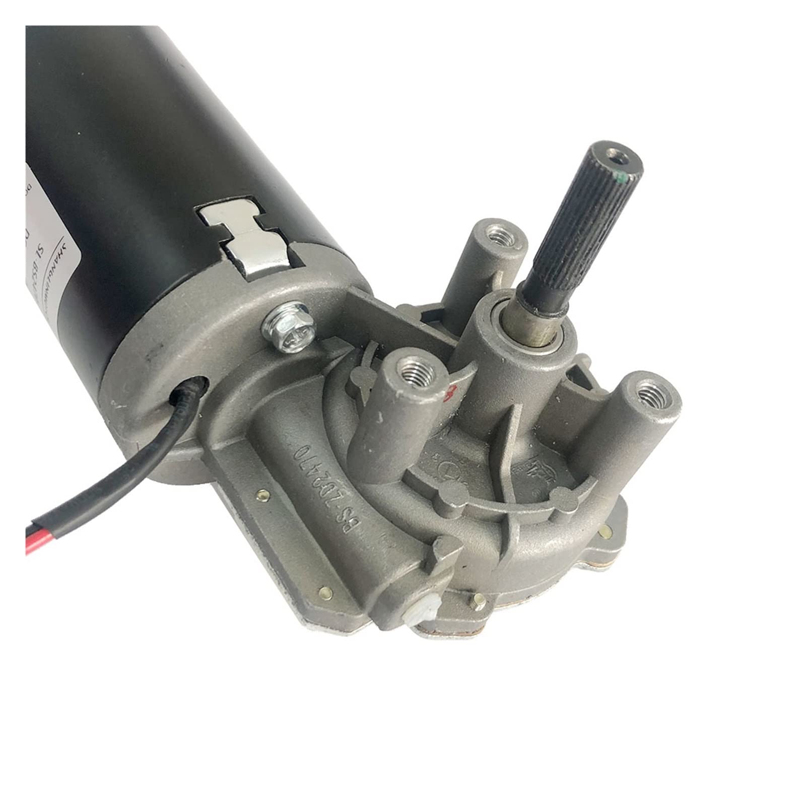 Lagerausstattung, Garagentormotor 24 V Schneckengetriebemotor Drehmoment 7 Nm 70 U/min. Geeignet for Hotels, Fabriken, Schulen(Hall Limit)