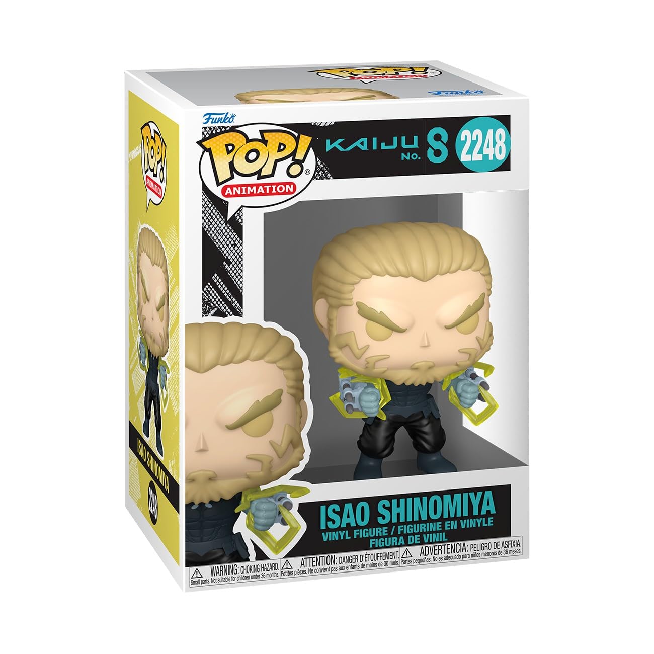 Amazon.com: Funko Pop! Animation: Kaiju No8 - ISAO Shinomiya