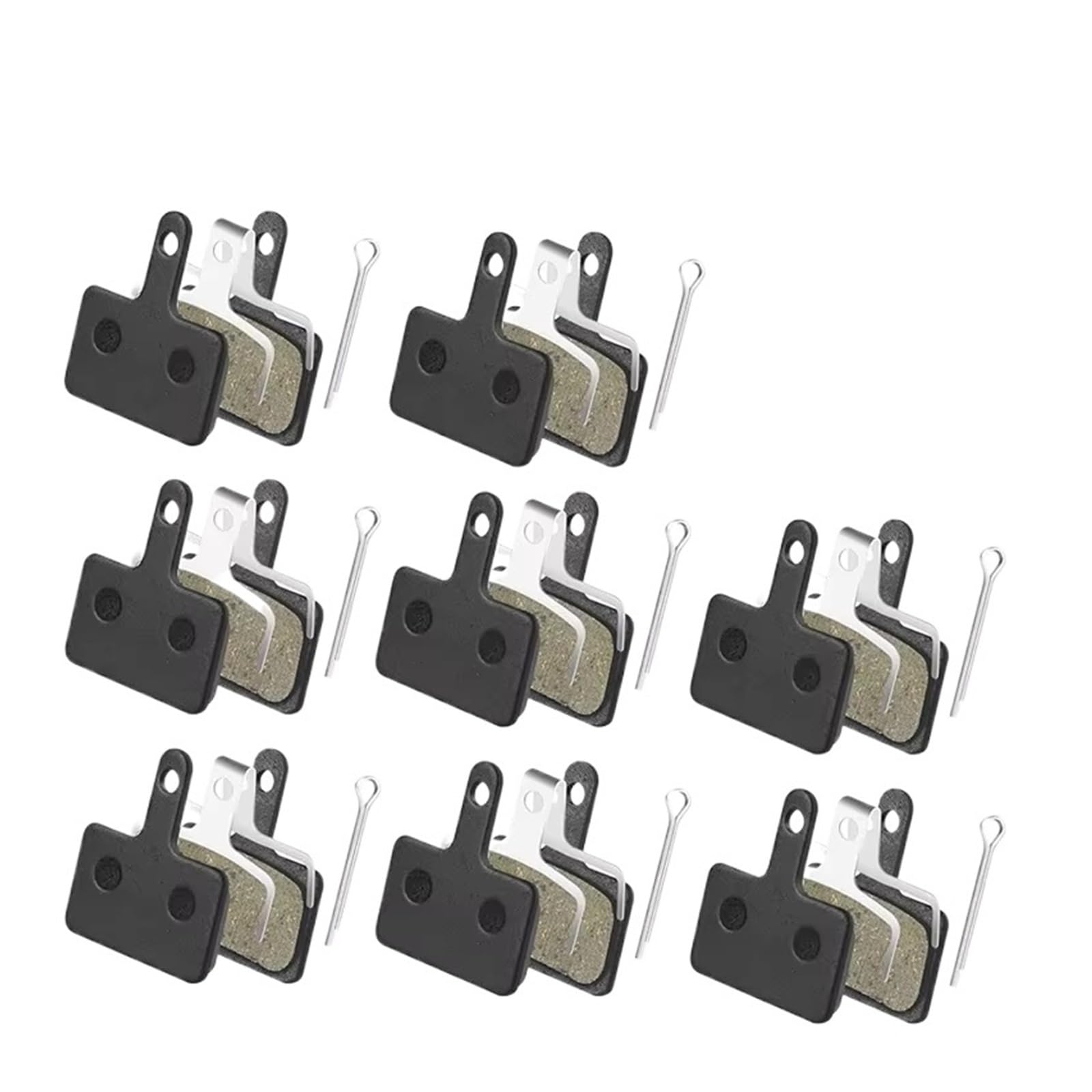 Motorrad Bremsklötze Verschleißfeste Hydraulische Bremsbeläge Kompatibel Mit MTB-Teilen Fahrradharz-Scheibenbremsbelägen(8pair)