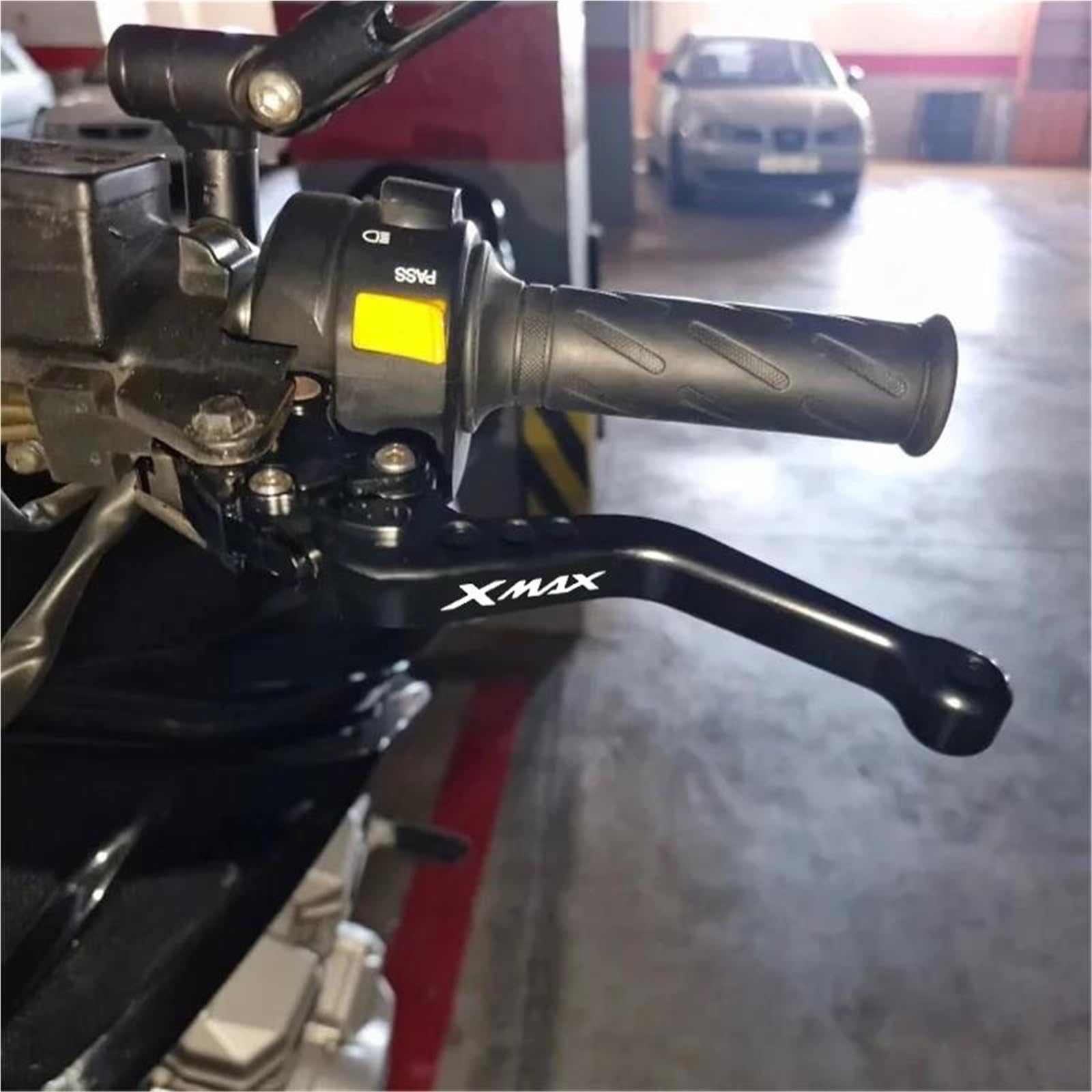 Moto Accesorio Manetas De Embrague Y Freno Para Motocicleta Para Yamaha XMAX X-MAX 250 125 XMAX125 2015-2025. Manillar Sólido Ajustable Palanca Maneta Freno Embrague