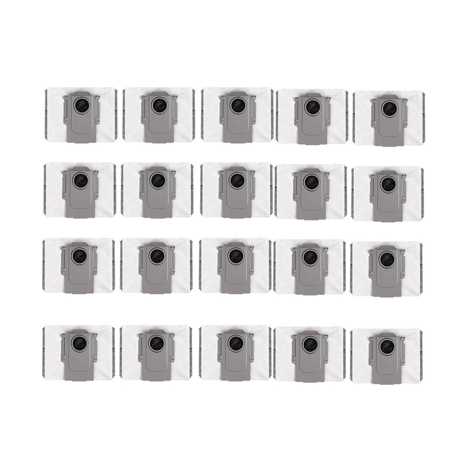 OUNCU Assembly Dust Bag,Compatible For Roborock S7 MaxV Ultra / S7 Pro Ultra / Q8 Max/ Q7 / Q7 Max / T8 / T8 PLUS Vacuum Cleaner Parts(20 PCS)