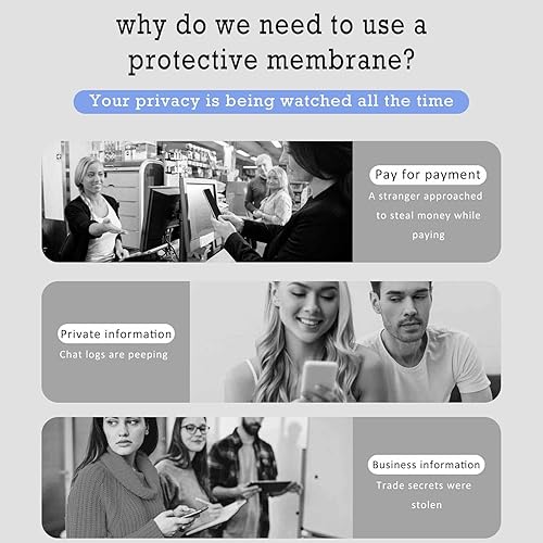 Miniatura 7 de Protector de pantalla de privacidad con cubierta frontal para cámara deslizante compatible con el teléfono 12 Pro Max, protección de pantalla de