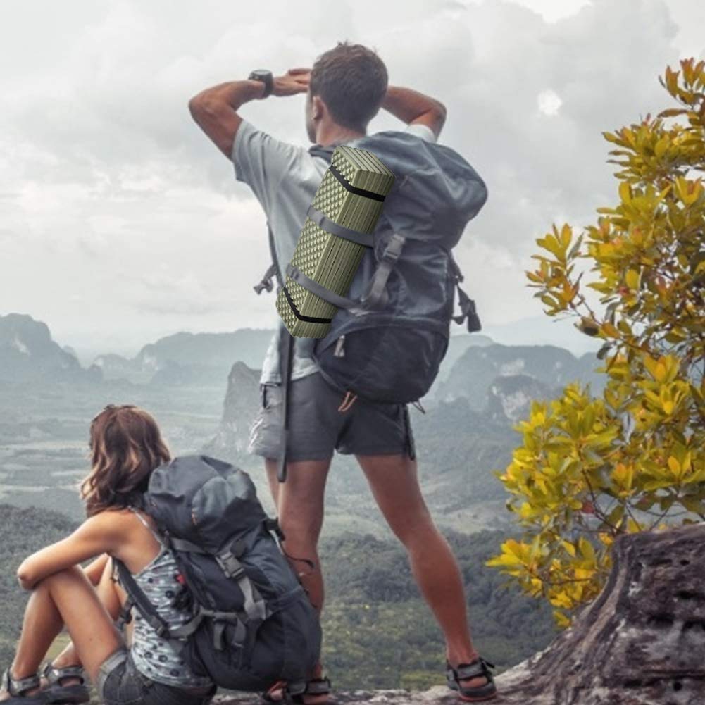Faltbare Isomatte Sitzkissen Tragbare |Picknick Matte| Strandmatte, Schaumstoff, Faltbar, Feuchtigkeitsfest, Für Wandern| Camping| Park| Festivals
