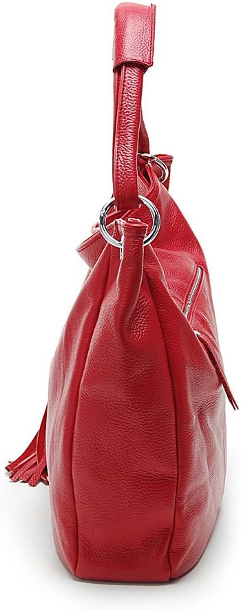 zency 100% Soft Genuine Leather Ladies Shoulder Bags Tassel Women's Handbag Messenger Satchel Crossbody