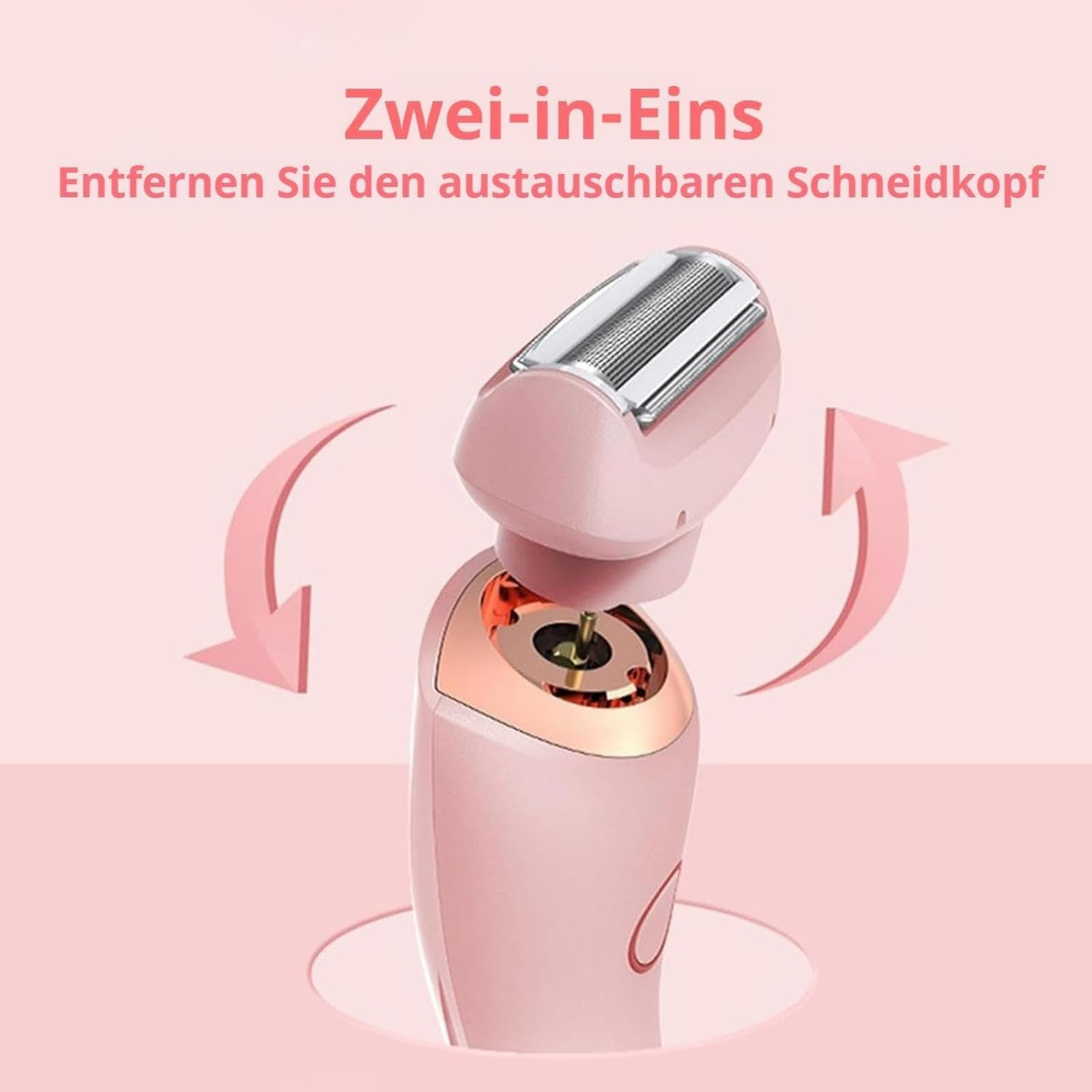 Depilo Luna Pro Sommer Set,IPX7 2 en 1 Wasserdichter