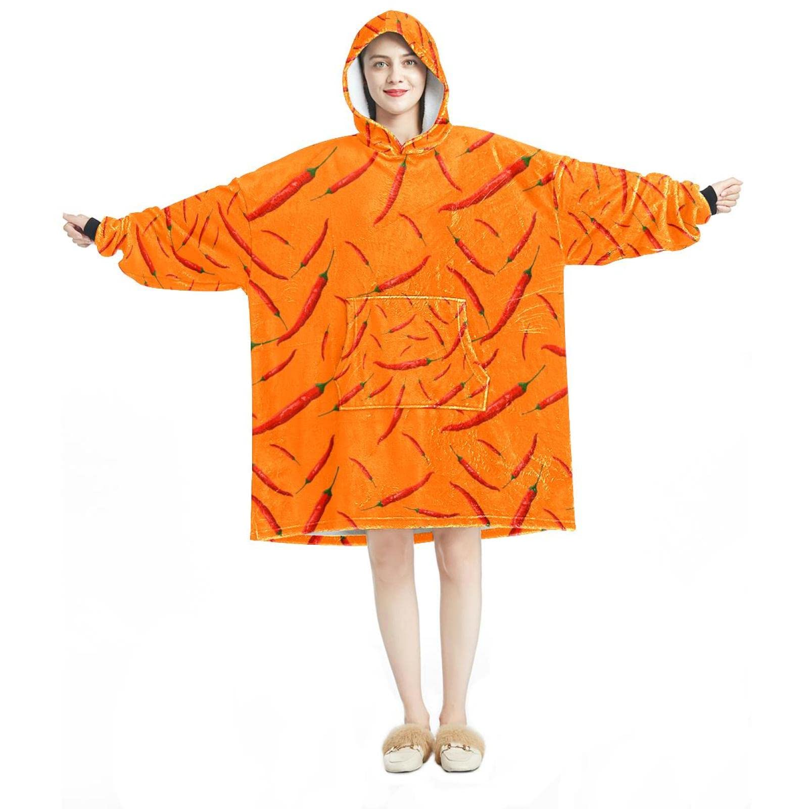 Sweat à capuche surdimensionné flanelle : le cadeau réconfortant pour adulte