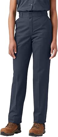Dickies Straight-Leg Low Rise Relaxed Fit Pant (Women's), 1 Count, 1 Pack