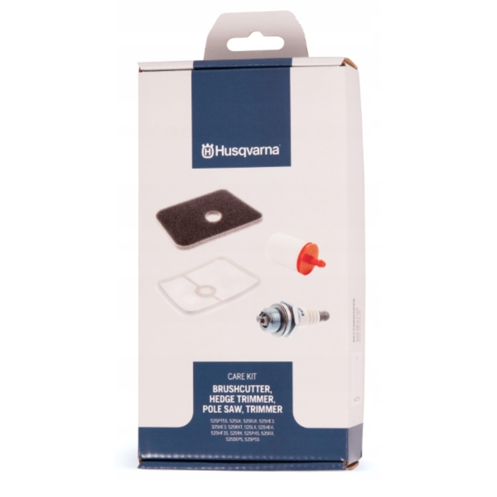 Husqvarna Service Kit Maintenance Kit 525RX 525RXT 525LK 525HE3 525PT5S - Genuine Replacement Parts Set with Air Filter, Fuel Filter & Spark Plug HQT-2 for Brush Cutters & Hedge Trimmers