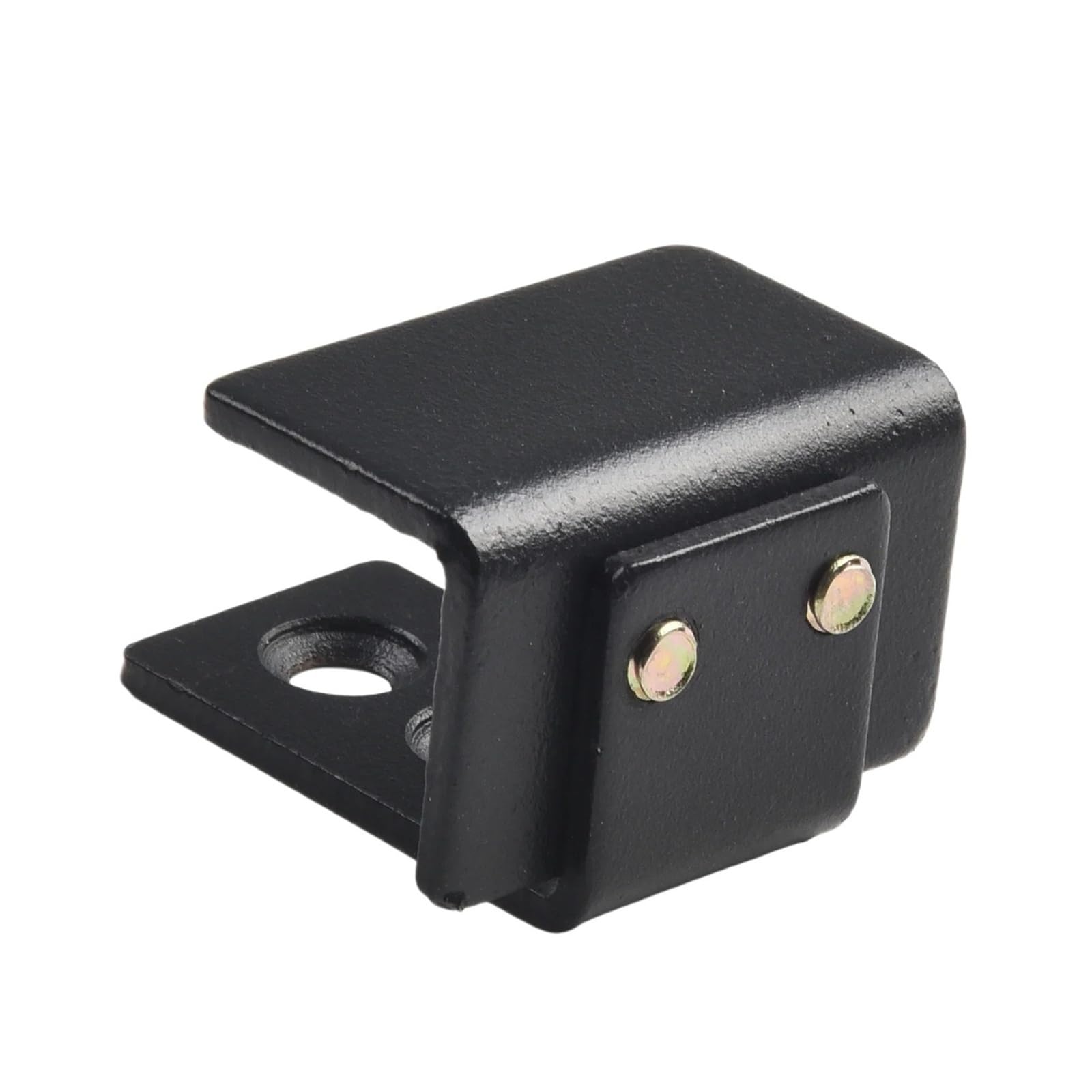 HQYCL Adjustable Barn Door Guides Floor Guide for Sliding Barn Door Black Wall Guide with Screws Black Stainless Steel