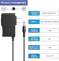 Vista 2 de Cable de alimentación Echo de 15 W, cable de carga compatible con Alexa Echo Dot 3ª/4ª generación, Echo Show 5, Echo Spot, Echo Dot