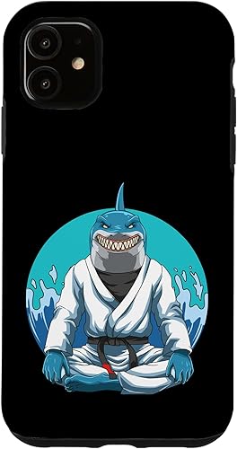 Funda para iPhone 11 Jiu Jitsu Shark