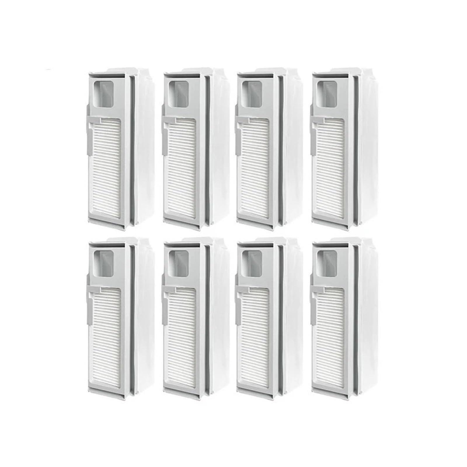 Xiaoqiangqiang 8 Pcs Compatible With Narwal, J5. J6. Robot Vacuum Cleaner, 2-In-1 Dust Bag Filter, Spare Parts