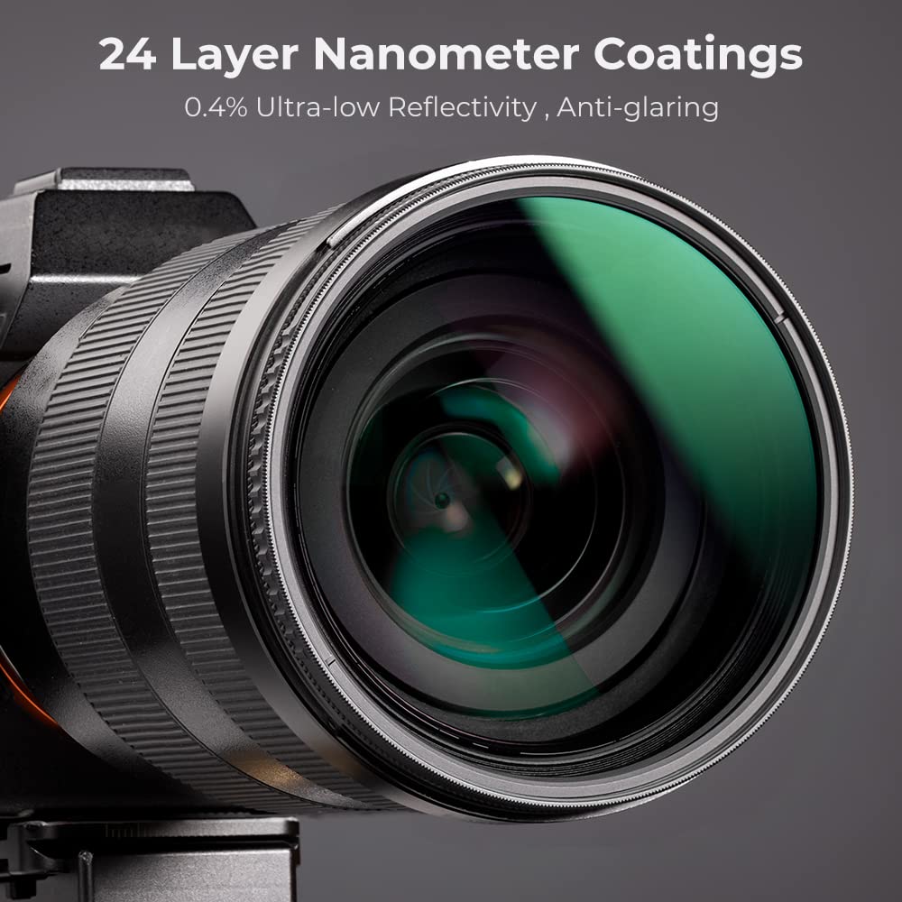 K&F Concept 67MM CPL Filter Super Slank Circulair Polariserend Filter Met 28 Lagen Groene Coating Hd  42076416