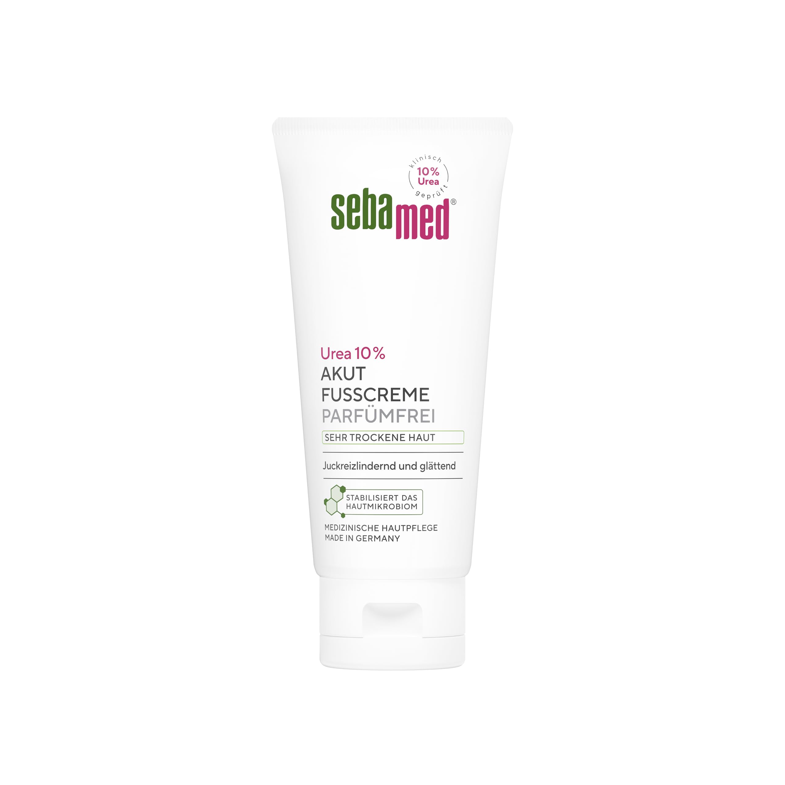 Sebamed Urea 10% Akut Fußcreme – parfümfrei