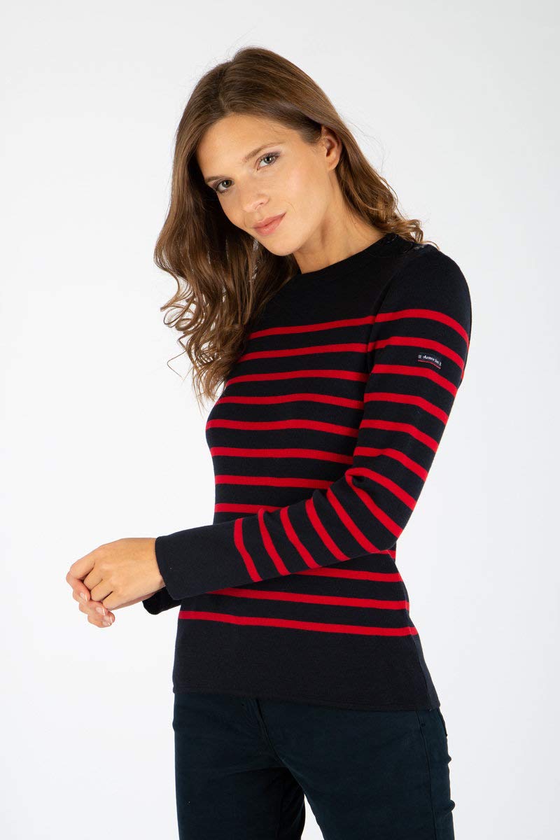 Armor Lux Sweter Kobiety Pull Marin "Briac" Femme