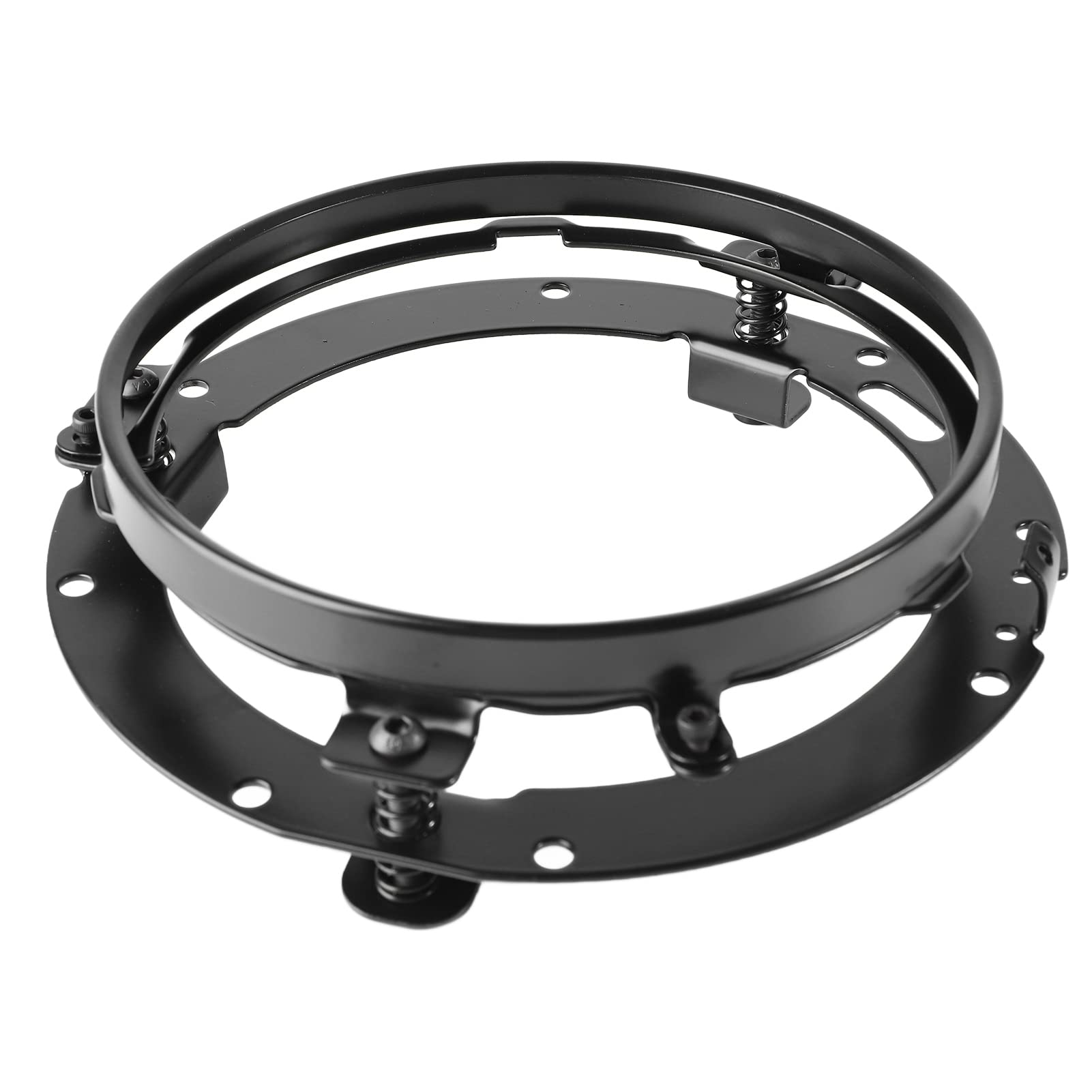 Support de phare de 7 pouces rond support phare alu universel anti vibration