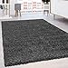 Produktbild Paco Home Hochflor Shaggy Langflor Teppich versch. Farben u. Grössen TOP Preis NEU*OVP, Grösse:60x100 cm, Farbe:Anthrazit