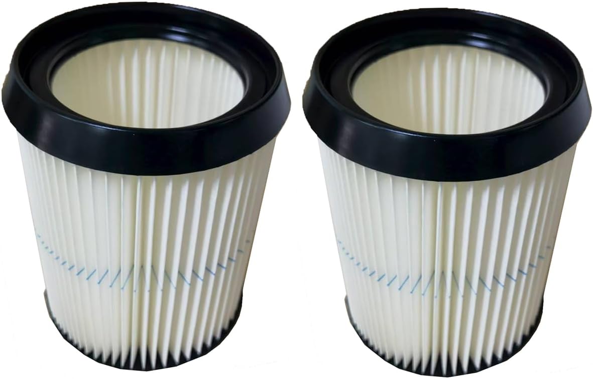 (2 PCS) 9-17812 Blue Stripe Cartridge Filter;Fits for Craftsman Dry Shop vacs,Replaces 17812 73108 9-73108 (for Dry Vac Before 1988)