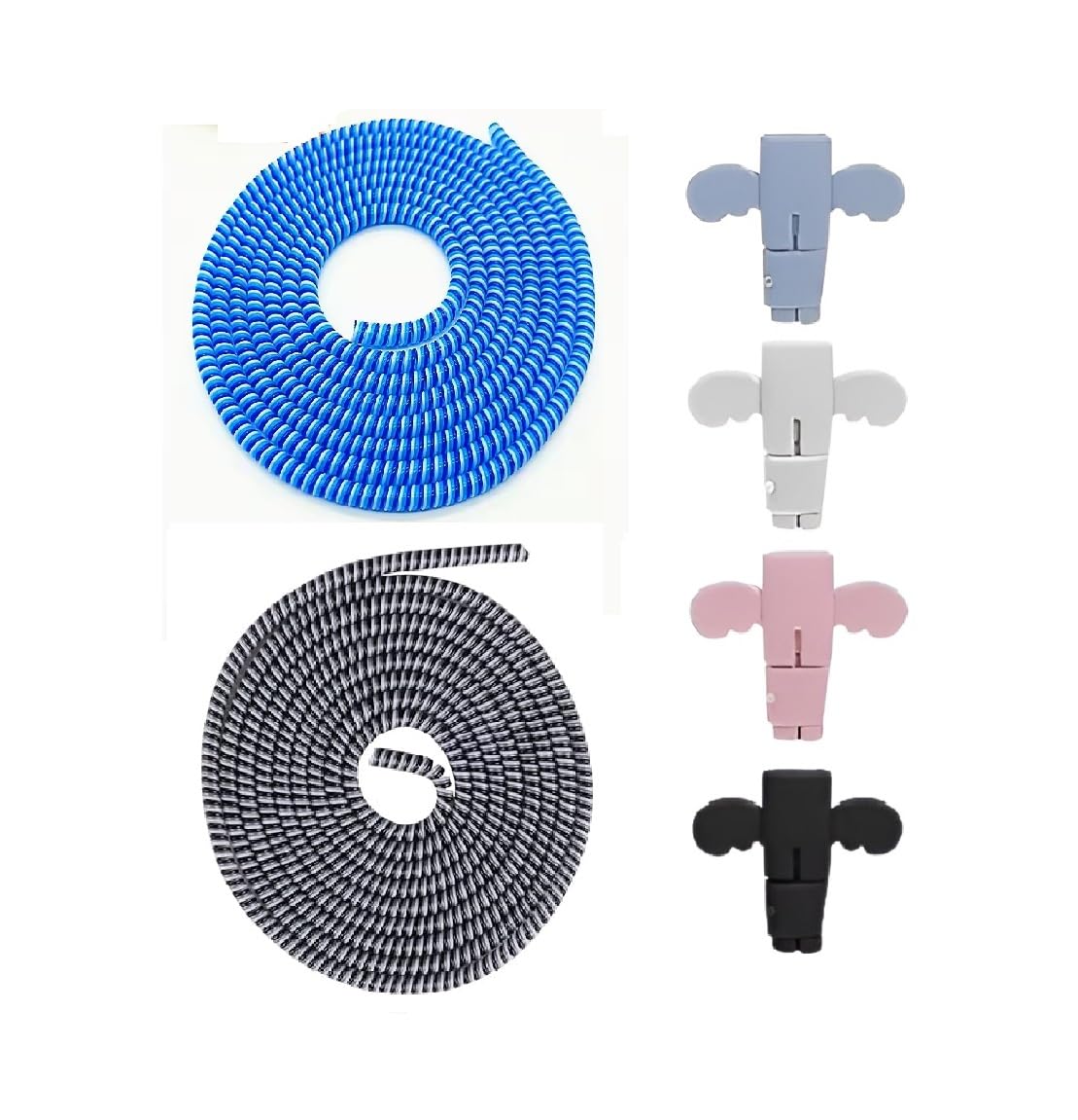 CEVRO Silicon Butterfly Cable Protector || Charging Cables Universal Size || USB Data Cable 2 Pcs Wire Protector 4 Pcs Butterfly (Combo 6 Piece) (B0D8SZ3LMJ) Amazon Price History, Amazon Price Tracker