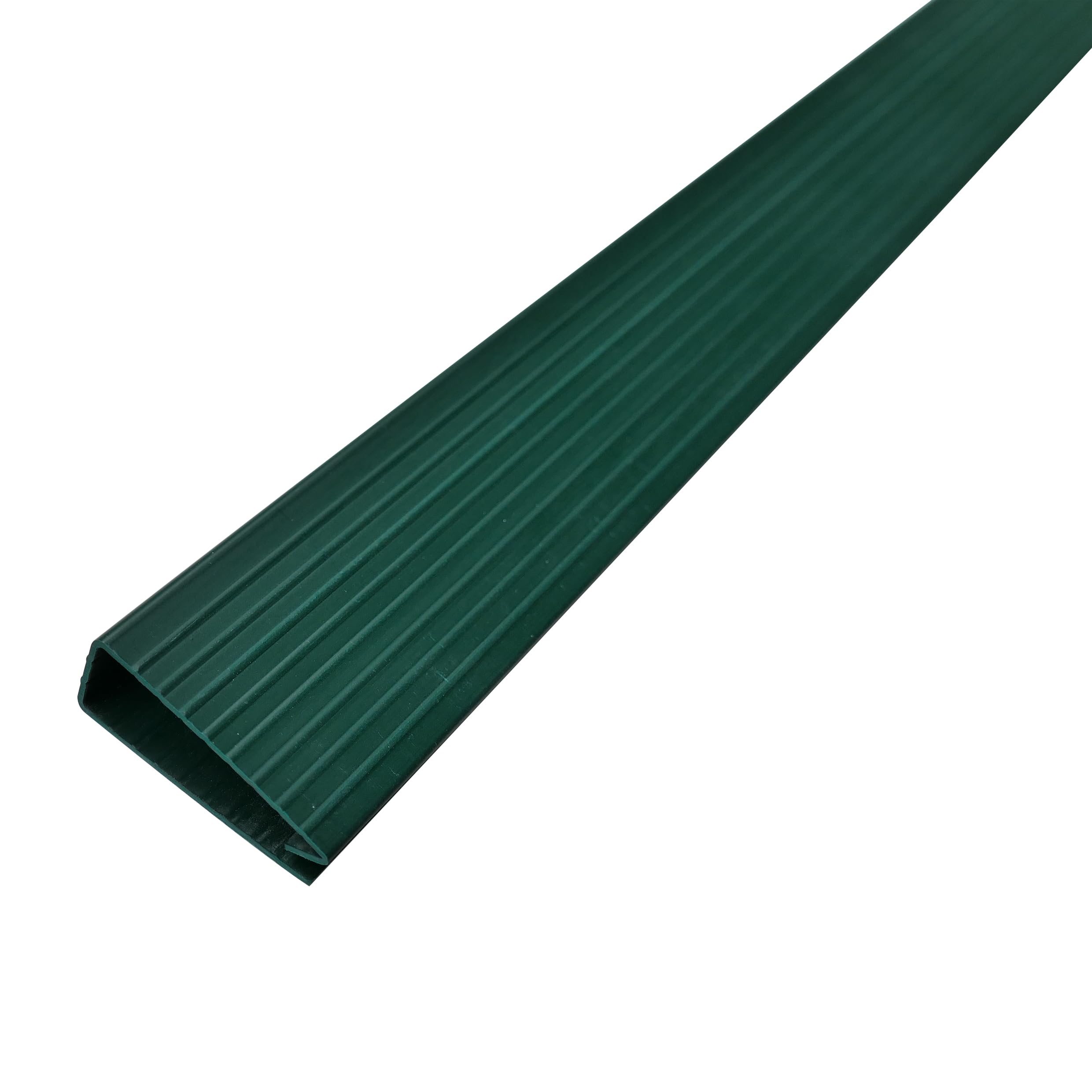 Kit de ocultación de láminas de PVC para panel de malla rígida de malla 55 brisa de vista, altura 1 m53 x 2 m50, color verde