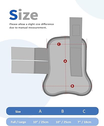 Miniatura 5 de Harrison Howard Botas de Tendón para Caballo Frente Abierto/Bota de Menudillo para Caballo Botas Protectoras para Salto, Equitación en Senderos