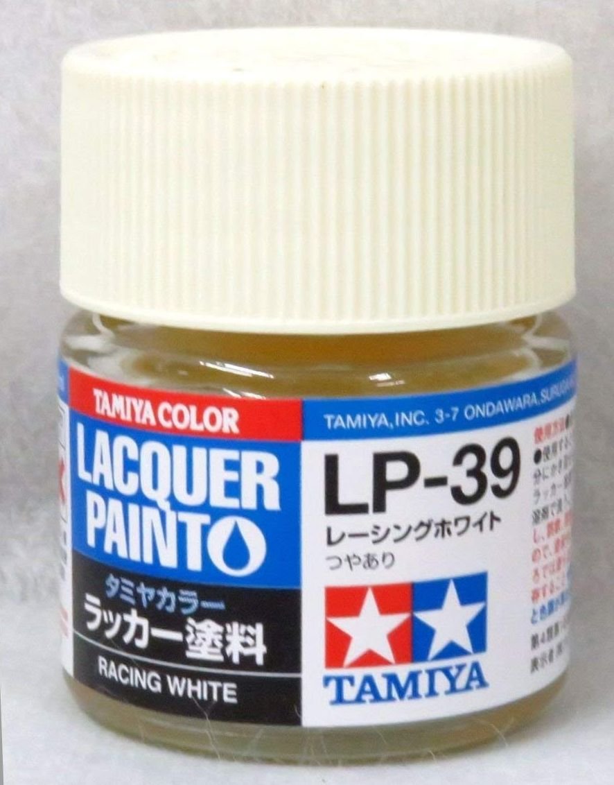 Amazon | タミヤカラー ラッカー塗料 LP-39 レーシングホワイト つや