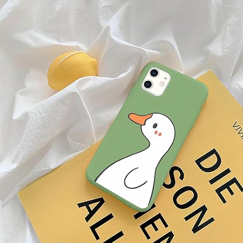 Miniatura 9 de Lindas fundas de dibujos animados para iPhone SE 2020, Kawaii Animal iPhone 8, funda de silicona líquida azul de goma de gel suave para iPhone 7