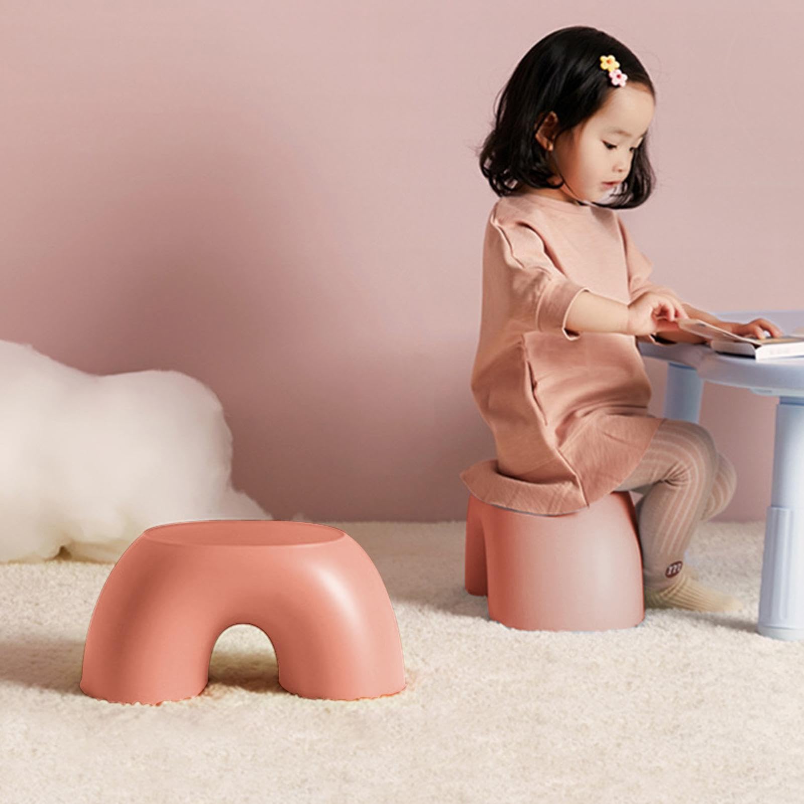 Generisch Sgabello poggiapiedi per bambini | Semplice semicerchio