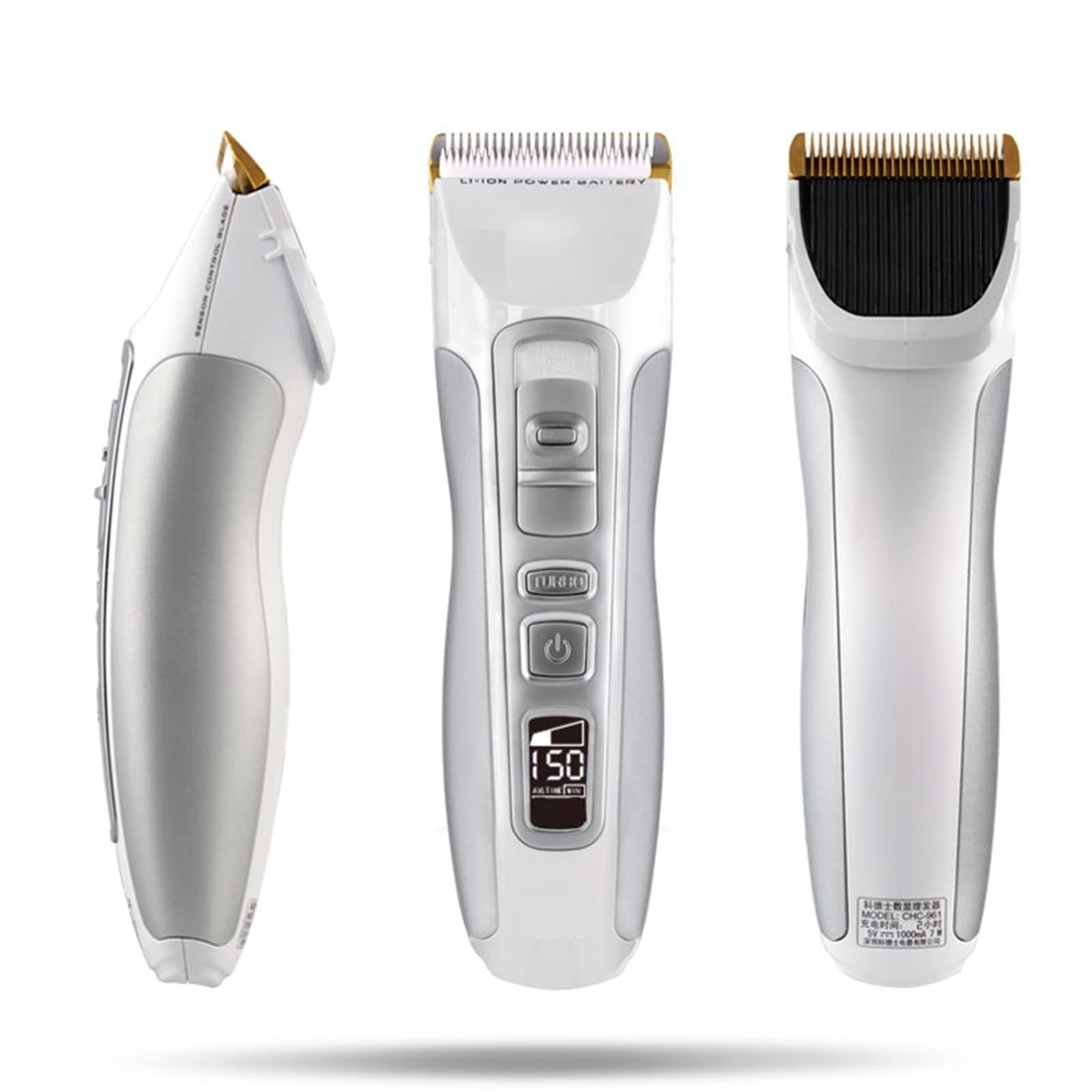 YUSIWOAL Hair Trimmer Professional Men's Electric Hair Clipper Rechargeable Salon Hair Clipper Hair Clipper Shaving Cutter 100-240V Hair Care and Styling