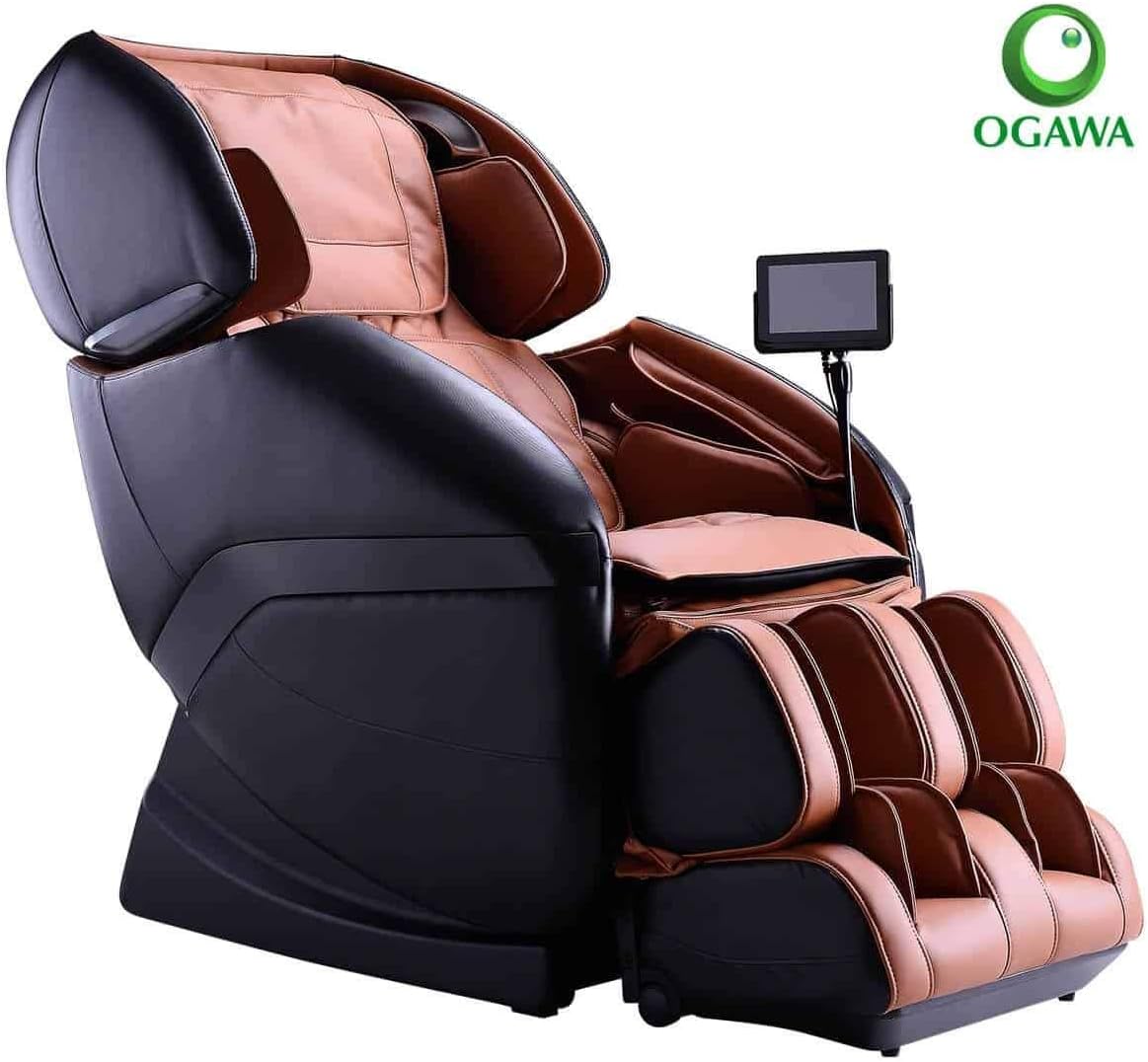 Ogawa Active L Massage Chair - Black & Cappuccino
