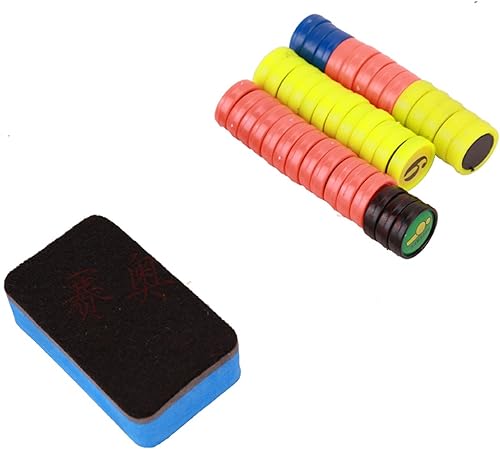 Miniatura 9 de Pizarra blanca de fútbol, grande e impermeable de doble cara, tablero magnético de fútbol sala de media cancha y media cancha, marco de aluminio,