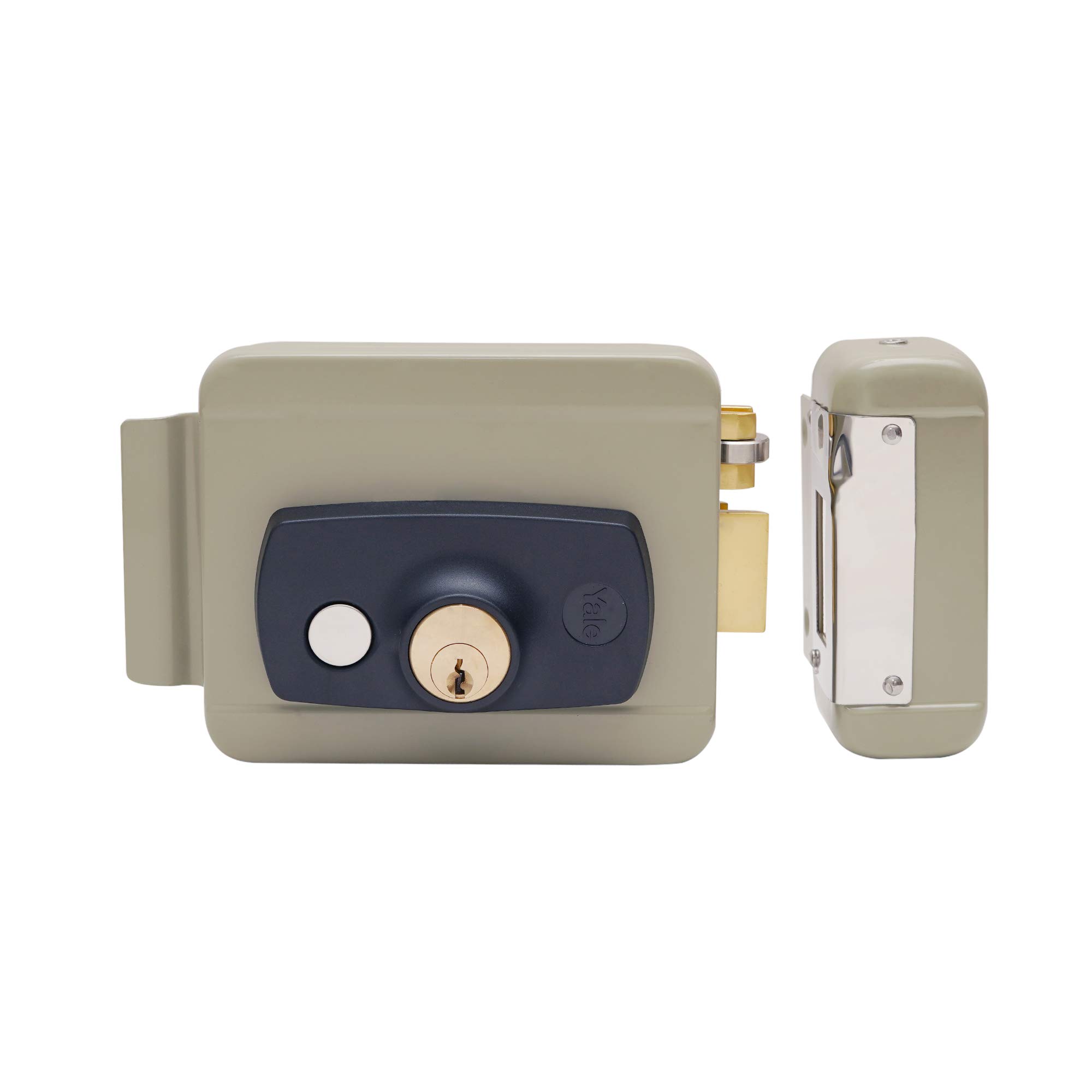 Yale Electric Rim Lock with YN Finish-picture-17