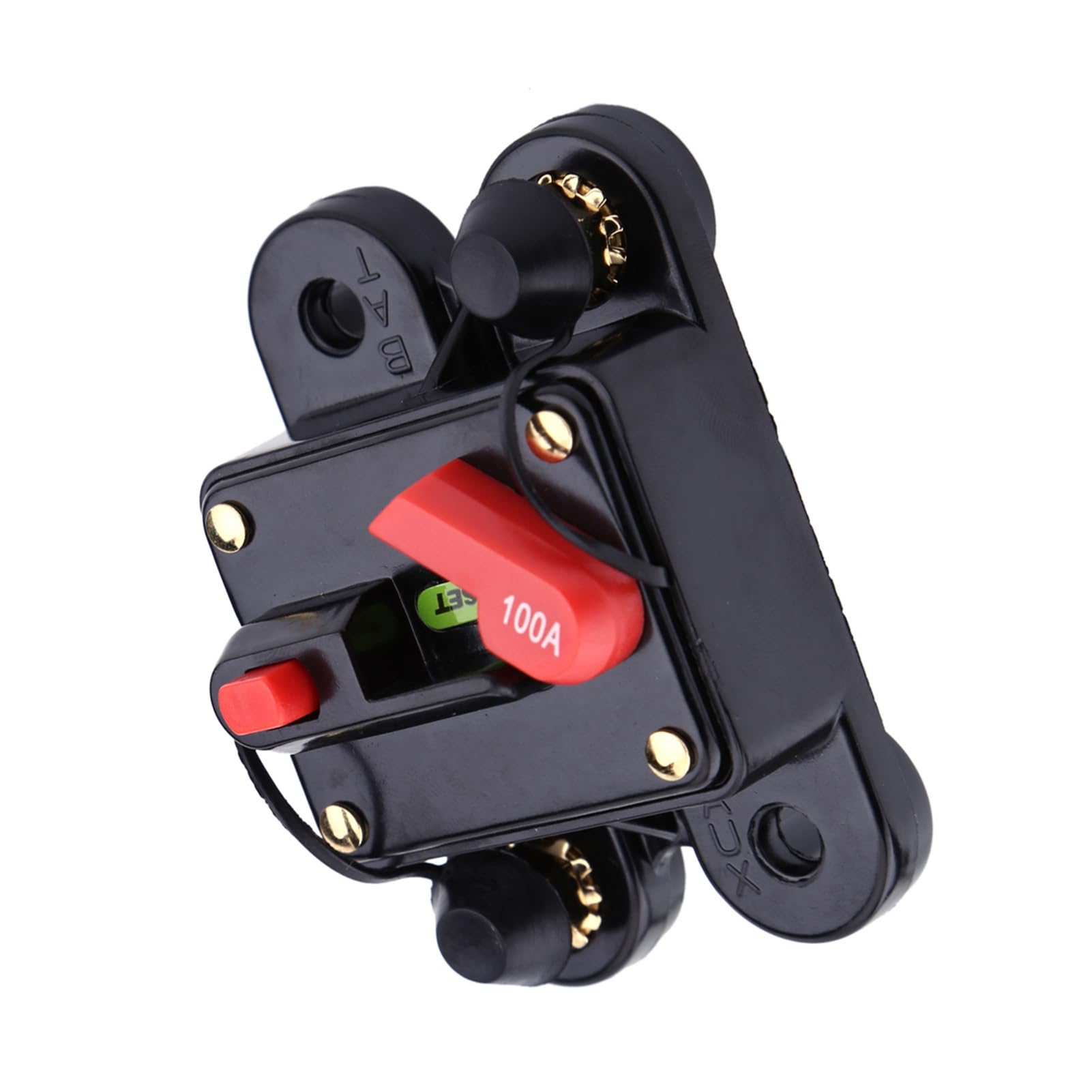 Wyłącznik Obwodowy, DC12 V Wyłącznik Automatyczny do Samochodów Morskich łodzi Rower Stereo Audio Reset Bezpiecznik 80-300A (100A)