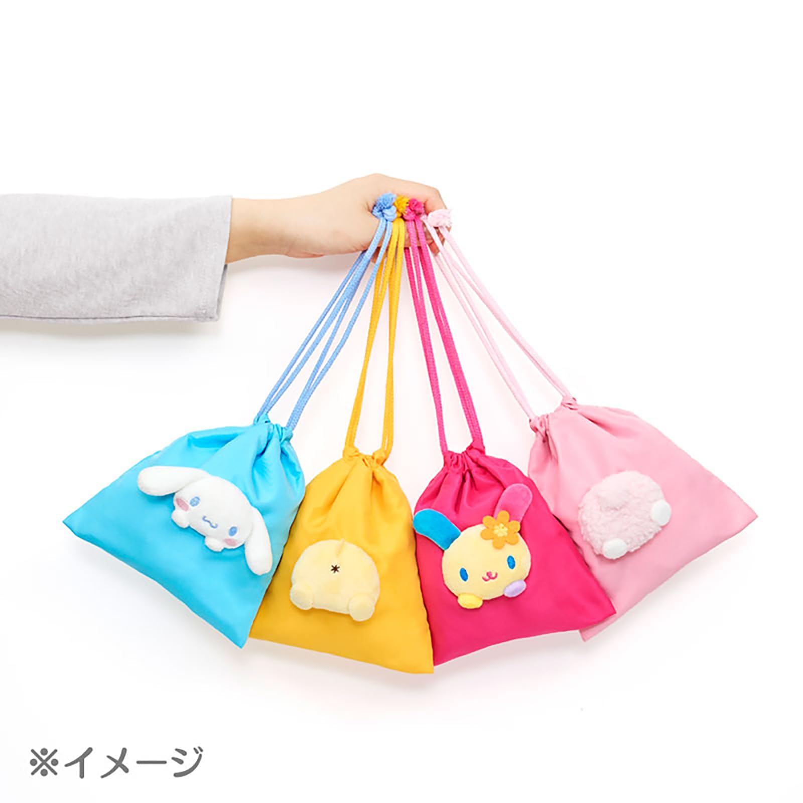 Amazon.co.jp: サンリオ(SANRIO) マスコット付き巾着 ポチャッコ